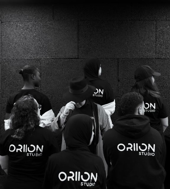 L'équipe Oriion au complet — Tournages & coulisses, Oriion Studio Marrakech