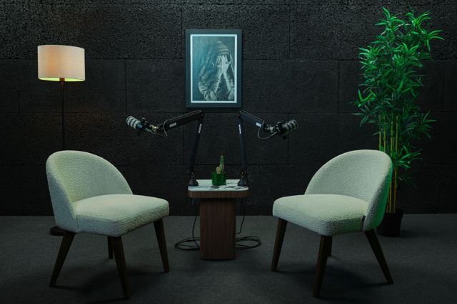 Ambiance feutrée pour les conversations en tête-à-tête — Studio & podcast, Oriion Studio Marrakech