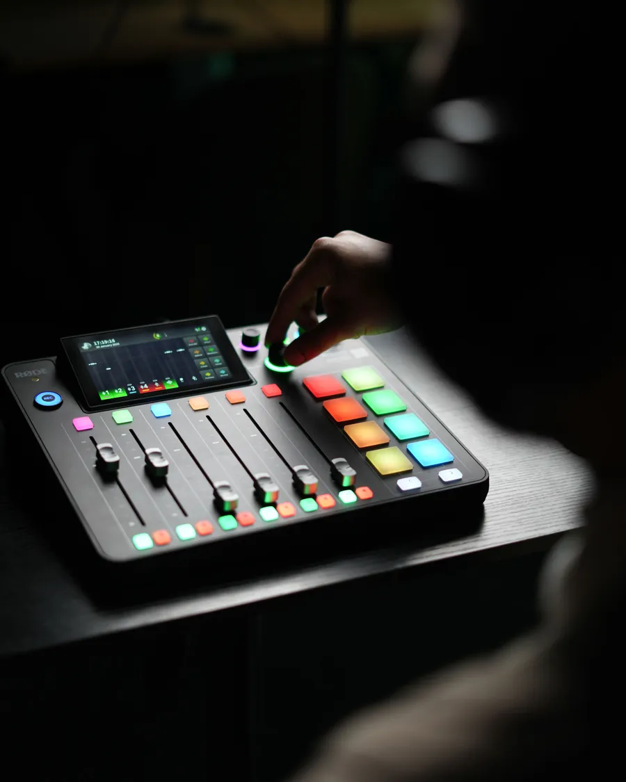 Régie du studio