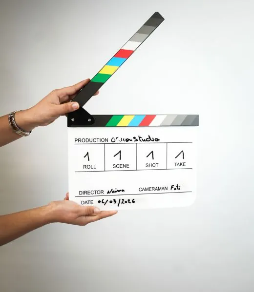 L'équipe d'Oriion Studio au travail